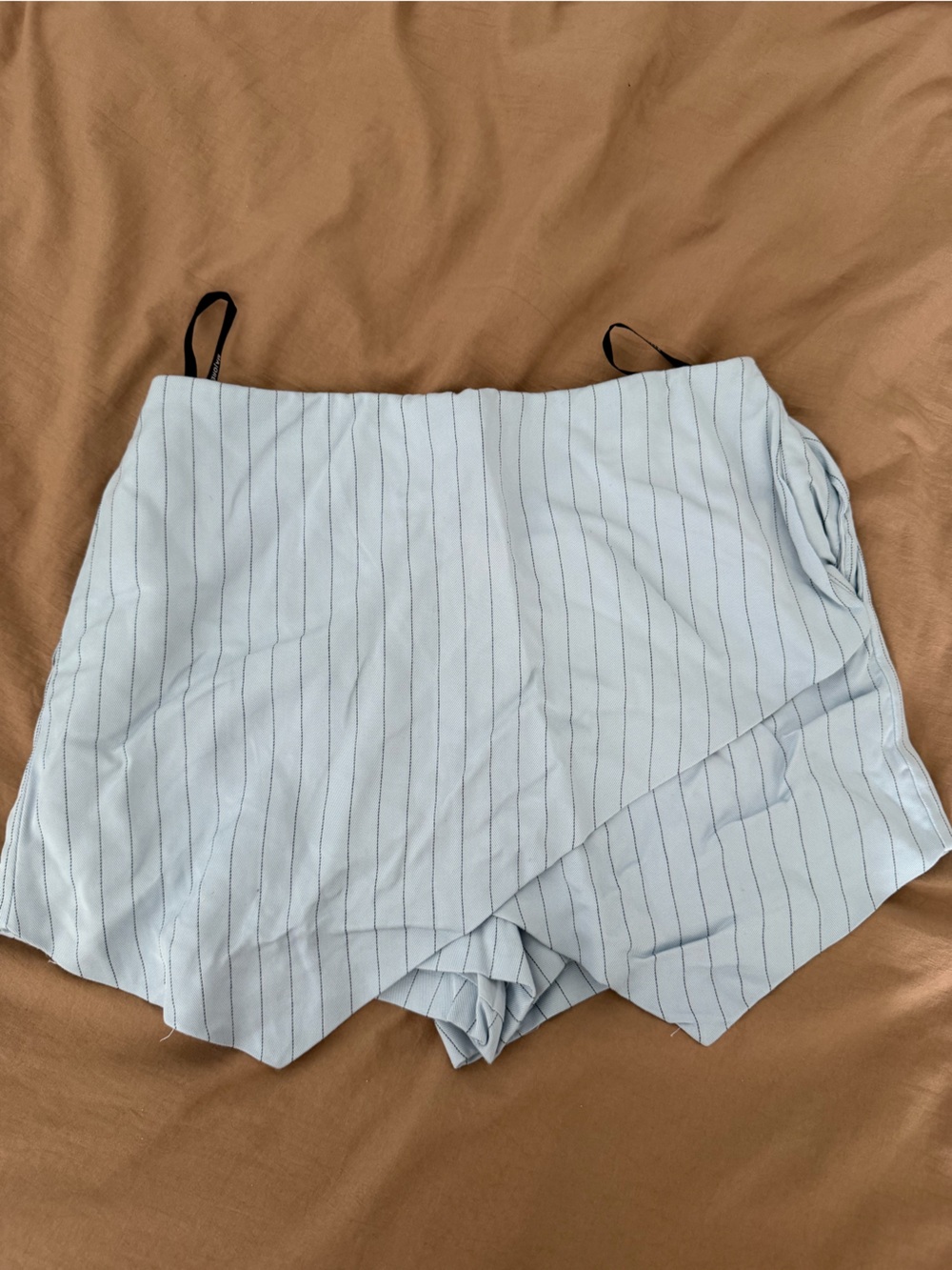 MAJORELLE Light Blue Pinstripe Women’s Shorts